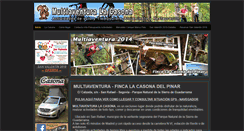 Desktop Screenshot of multiaventuralacasona.com